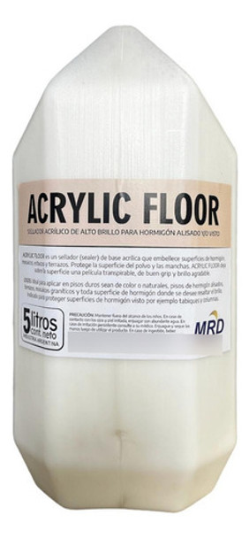 Sellador Acrílico Acrylic Floor X 5 Litros 0 Sellador Acrílico Acrylic Floor X 5 Litros 0