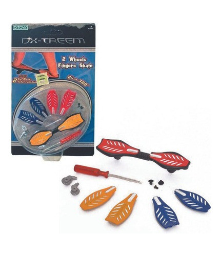 Patineta Para Dedos Dx-treem Fingers Skate Giro 360 Original 0