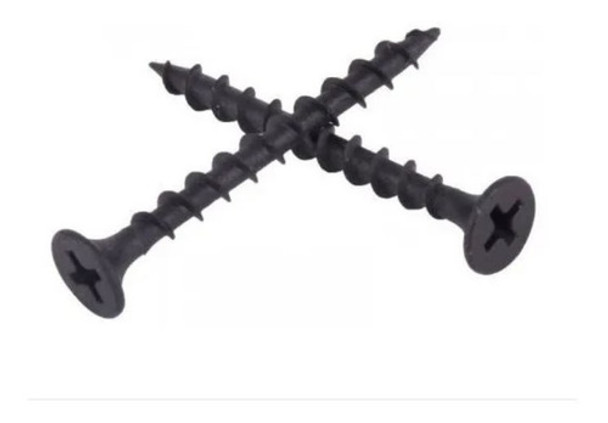 Tornillo Drywall Madera Negro 6 X 1 1/2 X 500 Unidades 0