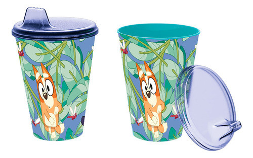 Vaso 430ml easy sipper Bluey 0