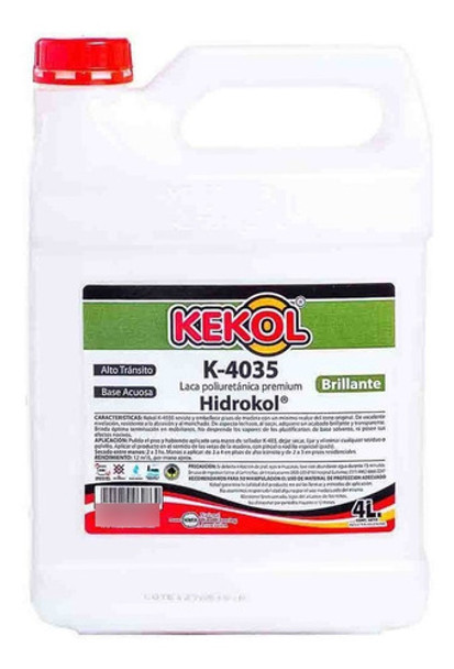 Laca Al Agua Hidrolaca Muebles Brillante K-4035 4lts 0 Laca Al Agua Hidrolaca Muebles Brillante K-4035 4lts 0