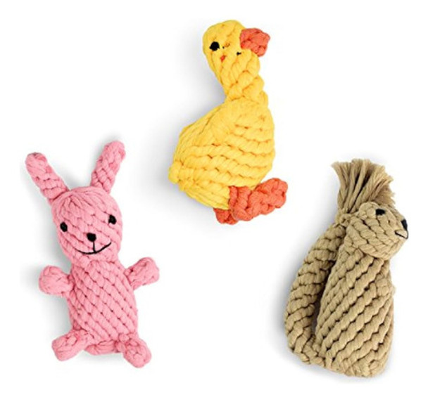 Juguete Para Perro Martha Stewart 3piece Rope 0 Juguete Para Perro Martha Stewart 3piece Rope 0