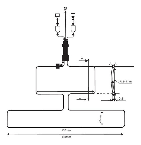 Resistencia Heladera Philips Placa 354 0