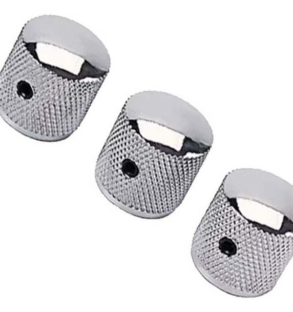 Pack X3 Cool Parts Pkm01 Perillas Metalicas P/ Guitarra Bajo 0 Pack X3 Cool Parts Pkm01 Perillas Metalicas P/ Guitarra Bajo 0