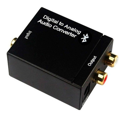 Conversor Audio Digital A Analogico Bluetooth Y Optico A Rca 0
