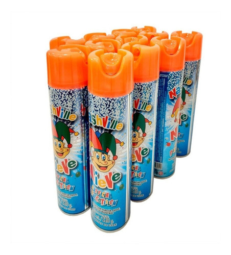 Nieve Espuma Nashville- Carnaval  X6 Unidades 0