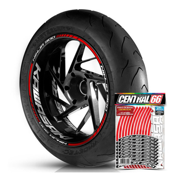 Kit Adhesivo Ruedas Kawasaki Ninja 300r Mk Motos 0 Kit Adhesivo Ruedas Kawasaki Ninja 300r Mk Motos 0