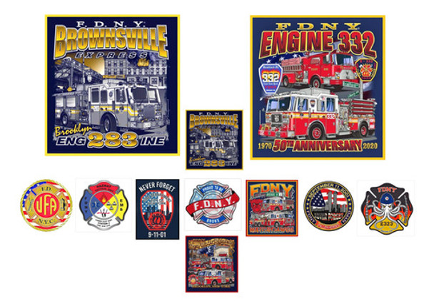 United States Fdny New York Fire Department Stickers Set 0 United States Fdny New York Fire Department Stickers Set 0