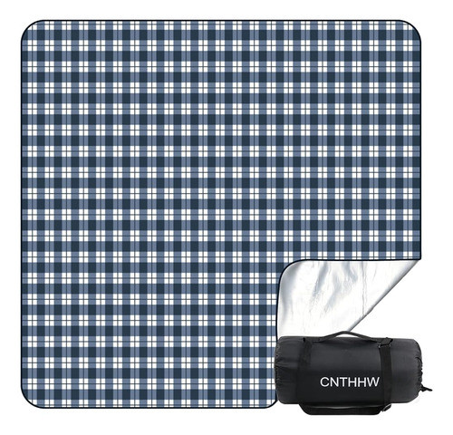 Cnthhw Manta De Picnic Grande 79  X79  Con Material De 3 Cap 0