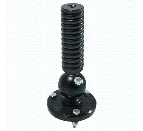 Soporte Hf Resorte 5 Mm. Cilíndrico Negro Fact. Cuot. Env. G 0