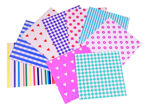 Papel Glace Fantasía 18hs Pack X5 - Goldin Papelería 0