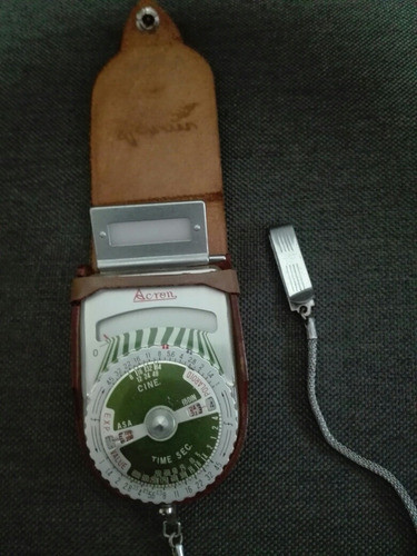 Antiguo Fotometro Acron  Made In Japan 0