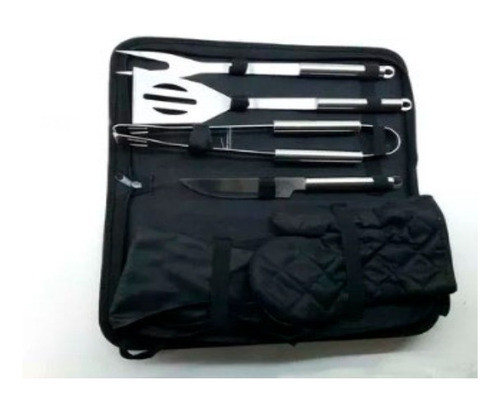 Kit De Barbacoa Completo Con Utensilios En Estuche De Pvc 0