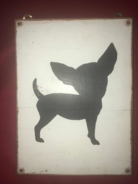 Cuadrito De Perrito De Madera Artesanal 0 Cuadrito De Perrito De Madera Artesanal 0