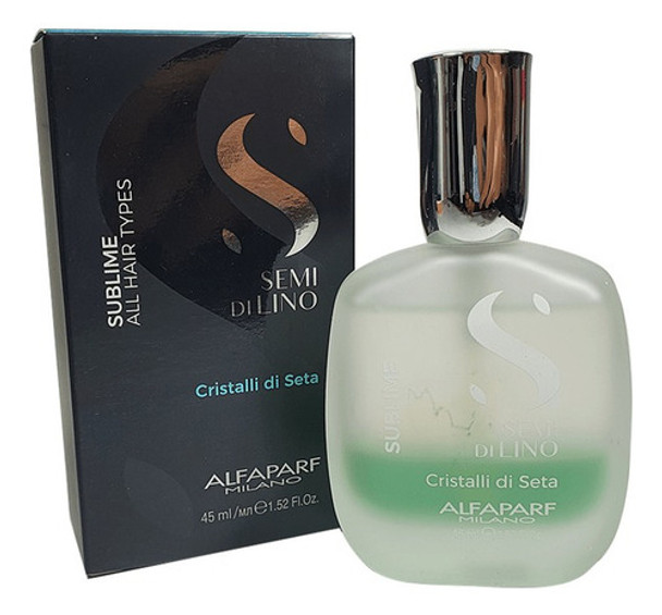 Serum Bifasico Semi De Lino Seta Alfaparf X 45 Ml Cristalli 0 Serum Bifasico Semi De Lino Seta Alfaparf X 45 Ml Cristalli 0