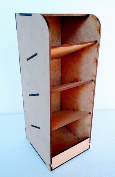 Organizador Vertical De Escritorio Porta Lápices Fibrofácil 0
