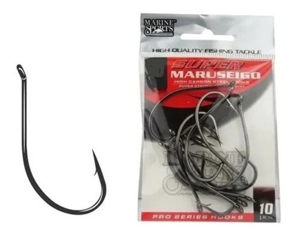 Anzuelo Super Maruseigo N°28 X 10 Uni Pesca Río Playa 0 Anzuelo Super Maruseigo N°28 X 10 Uni Pesca Río Playa 0