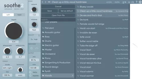 Oeksound Soothe 2 Vst Plugin Mezcla Produccion 0