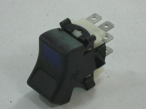 Llave Tecla Omnibus S/grabar Luz Azul 24v 0