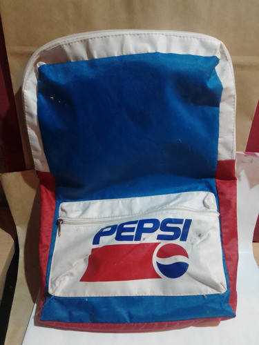 Publicidad Pepsi Gaseosa Mochila Retro Vintage 0