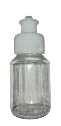 Frasco Pet Transparente De 60ml Con Tapa Push Pull Pack X20 0