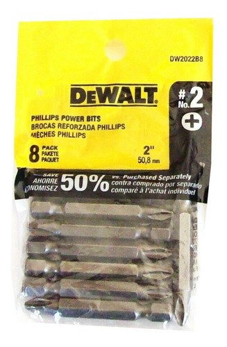 Puntas Punteros Ph2 Dewalt 8 Unid Ph Ventas 0
