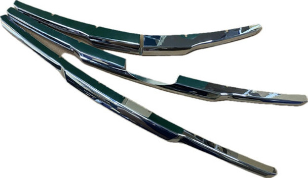 Moldura Aplique Parrilla Cromado Para Toyota Hilux 2012a2015 0 Moldura Aplique Parrilla Cromado Para Toyota Hilux 2012a2015 0