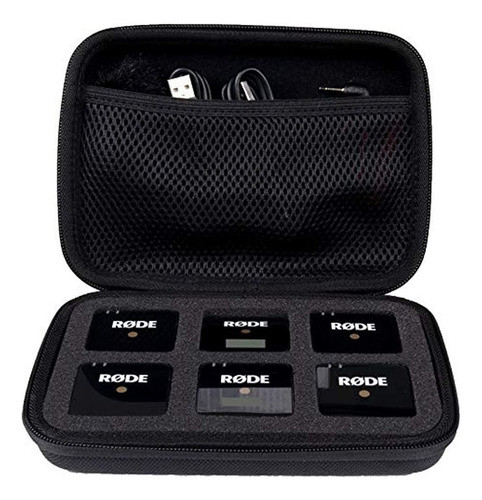 Co2crea Estuche Rígido De Repuesto Para Rode Wireless Go Ii 0