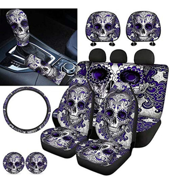 Xyzcando Juego De Fundas Para Asientos De Automóvil Con Cala 0