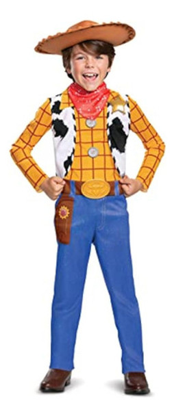 Disney Toy Story - Disfraz Clásico De Woody Para 0 Disney Toy Story - Disfraz Clásico De Woody Para 0