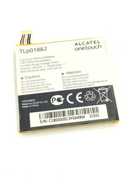 Bateria Original Alcatel One Touch Idol 6030 Tlp018b2 0 Bateria Original Alcatel One Touch Idol 6030 Tlp018b2 0