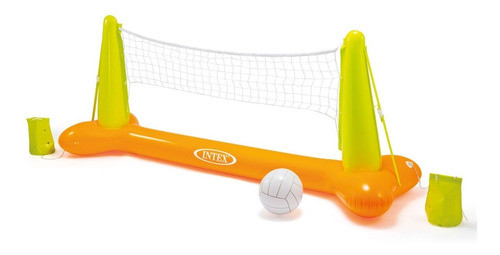Juego Voleyball Inflable Pileta Piscina Intex Con Pelota 0