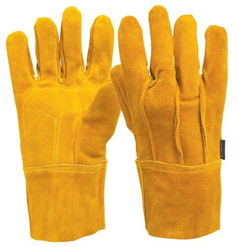 Guantes Cuero Corto,ref En Palmas,talle:g   Truper Gu-cac 0