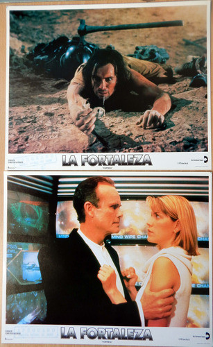 La Fortaleza Christopher Lambert Set 8 Lobby Cards - Cine 0