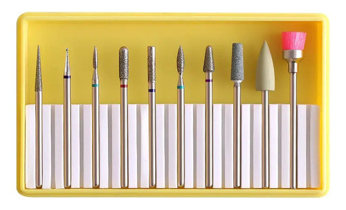 Kit Repuesto Fresas Para Torno Uñas Manicura Pedicura Bh-02 0