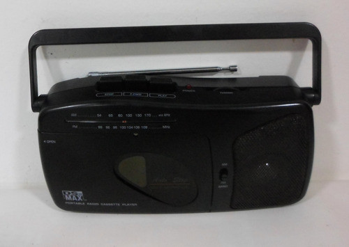 Radio Casetera Vintage Funciona Retro Cassette Oferta Am Fm 0