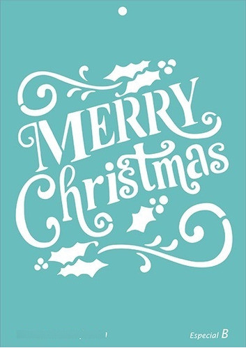Stencil Christmas 0