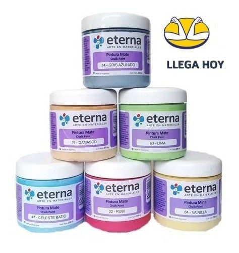 Pintura A La Tiza Chalk Eterna 200 Ml 0