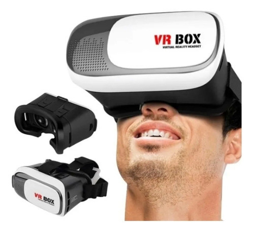 Lentes Realidad Virtual Cardboard 3d Vr Box Con Control Bt 0