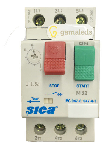 Guardamotor Protector M32 1-1.6a Sica C 0