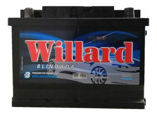 Bateria Alfa Romeo Mito Williard 12x75 0