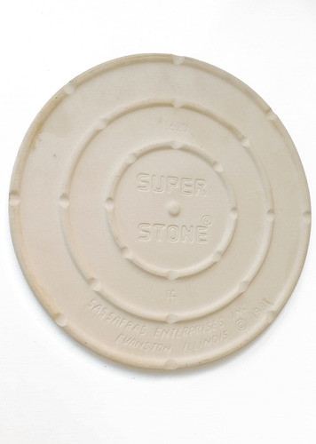 Piedra Para Pizza 33 Cm Marca Super Stone Importada Usa 1981 0