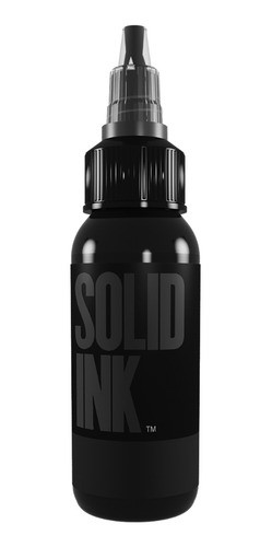 Tinta Solid Ink Lining Black 1 Oz Tattoo Tatuaje Usa 0