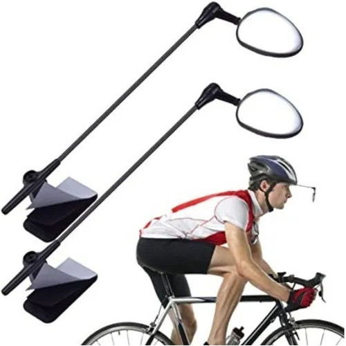 Espejo Retrovisor De Bicicleta Para Casco Ciclismo 0