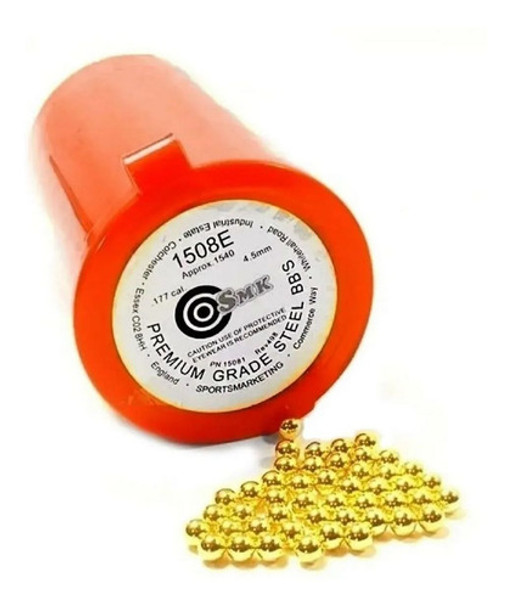 Balines De Acero Esfericos 4.5mm  X 1500 U Pistolas Co2 0