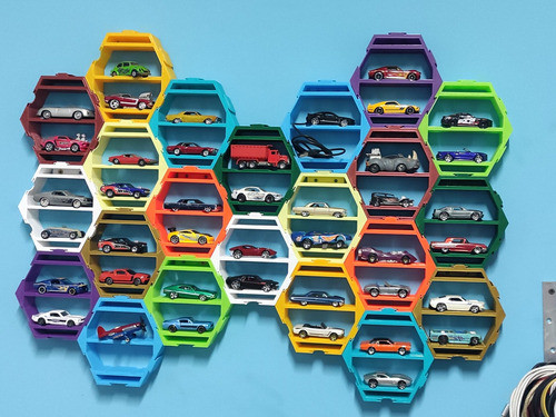 Exhibidor Hot Wheels Modular Varios Colores 0