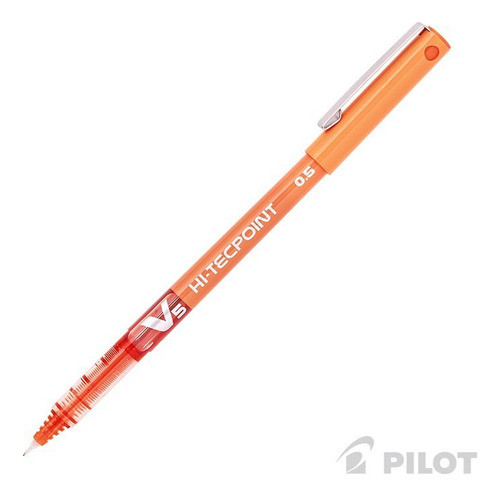 Roller Ball Pilot V5 Naranja - Mosca 0