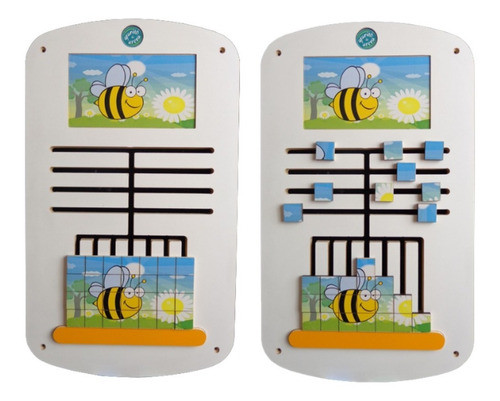 Juego Didáctico Rompecabezas Gigante Grande P/ Colgar Pared 0