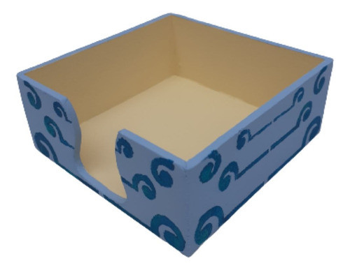 Porta Taco Cuadrado  De Fibrofácil Para Escritorio 0