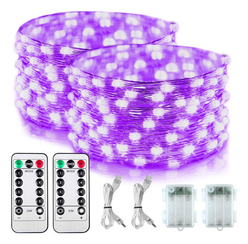 Luz Uv Flexible De 5 Metros Con Control Remoto Para Decoraci 0